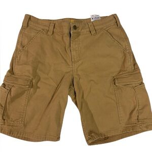 Women’s Carhartt Tan Cargo Shorts Size 8